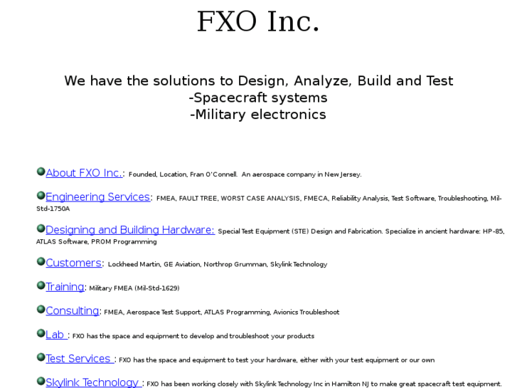 www.fxoinc.com