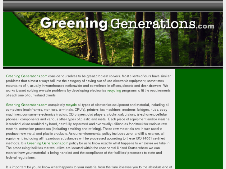 www.greeninggenerations.com