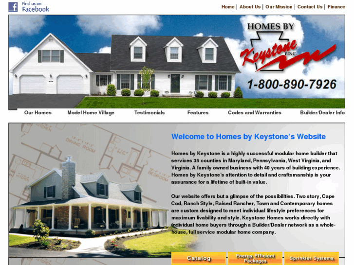 www.homesbykeystone.com