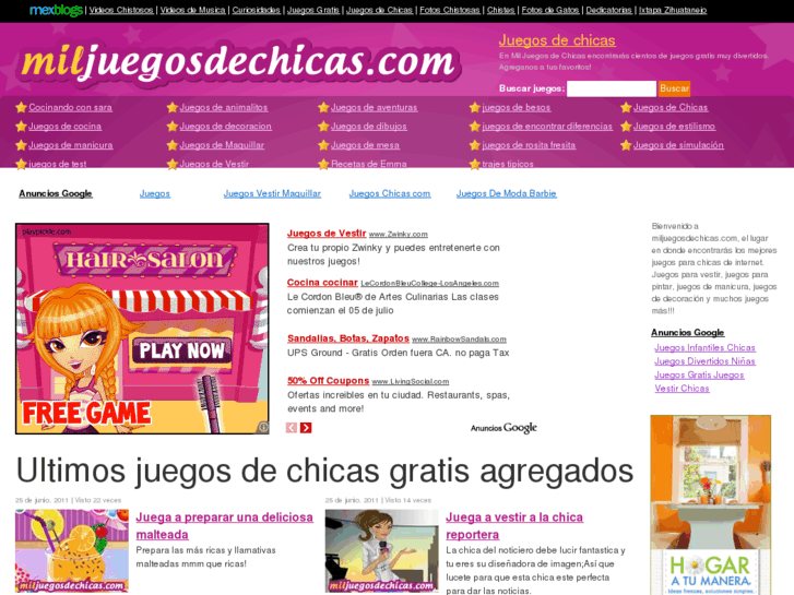 www.juegosjuegoschicas.com