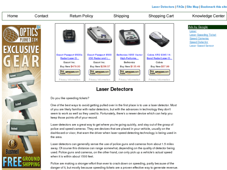 www.laserdetectors.org