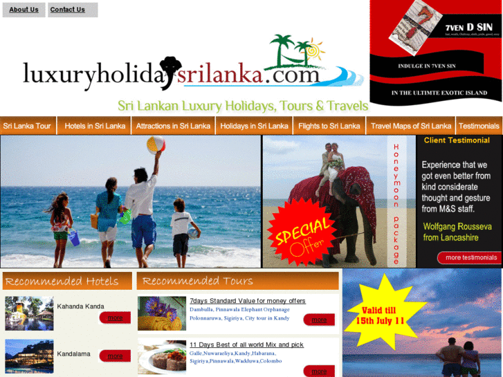 www.luxuryholidaysrilanka.com