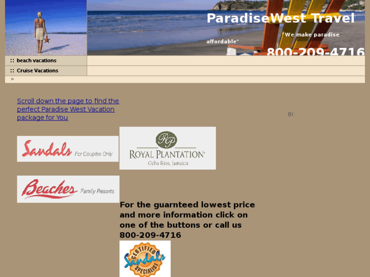 www.paradisewesttravel.com