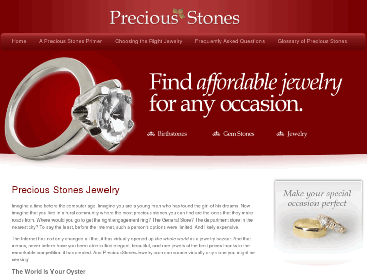 www.preciousstonesjewelry.com