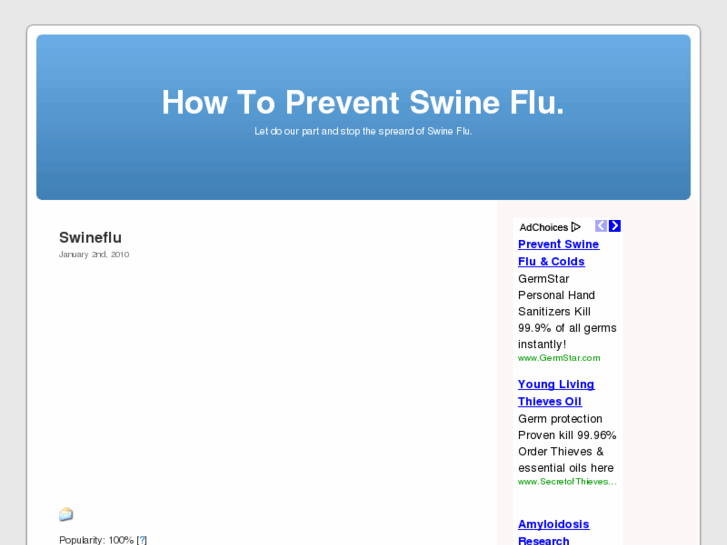 www.preventingswineflu.com