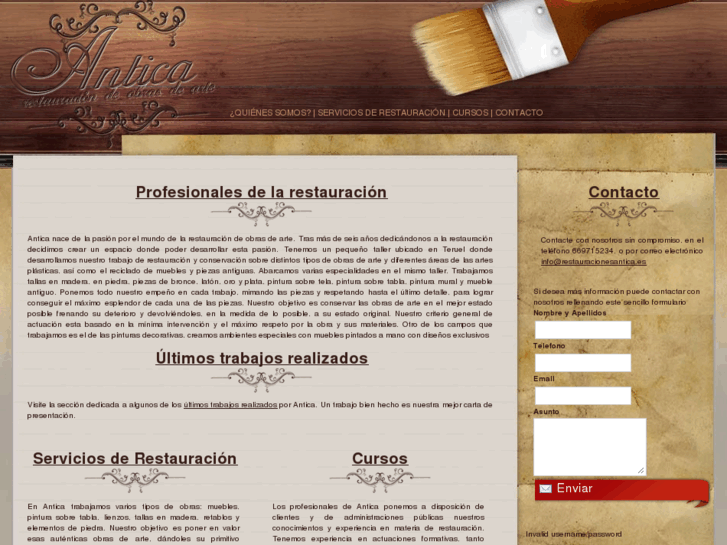 www.restauracionesantica.es