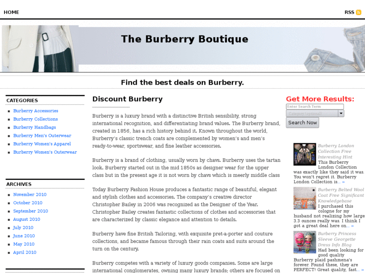 www.theburberryboutique.com