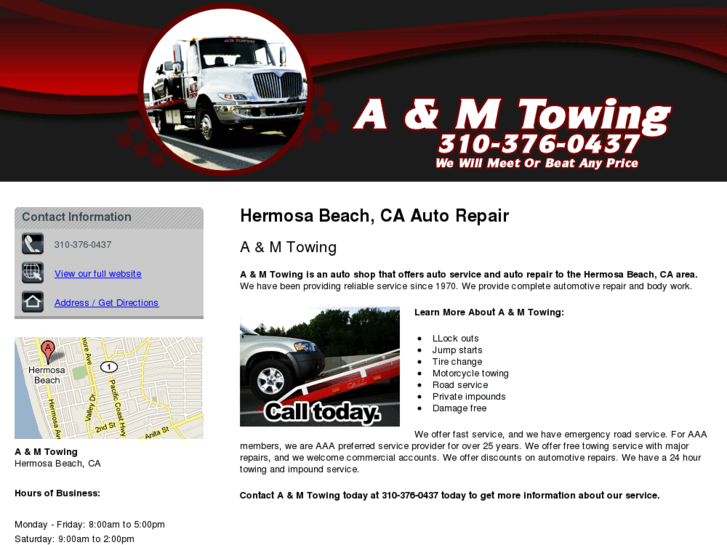 www.aandmtowingandautorepair.com