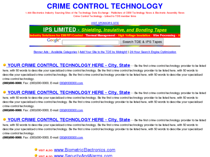 www.crimecontroltechnology.com