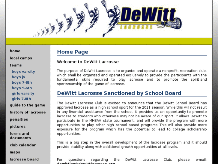 www.dewittlacrosse.org