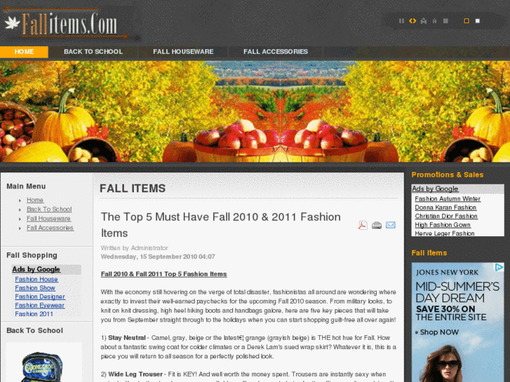 www.fallitems.com