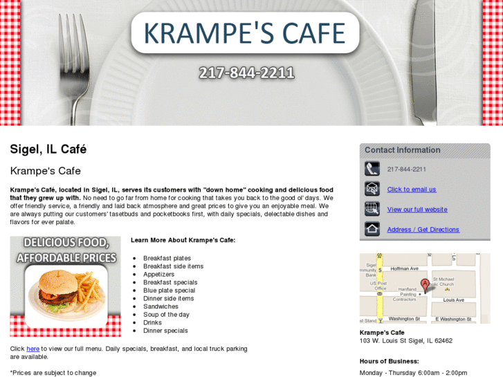 www.krampescafe.net