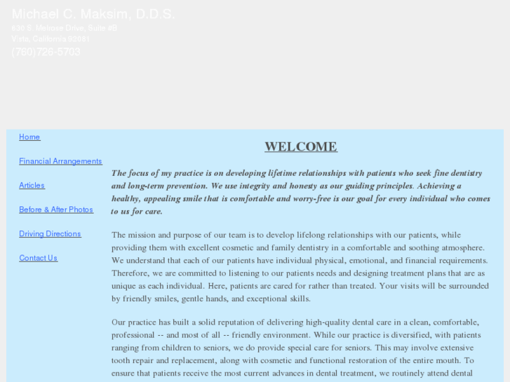 www.michaelmaximdds.com