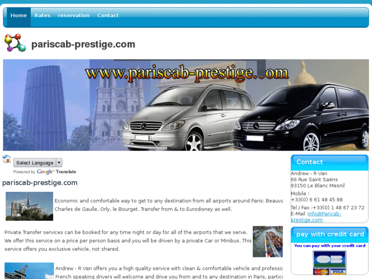 www.pariscab-prestige.com