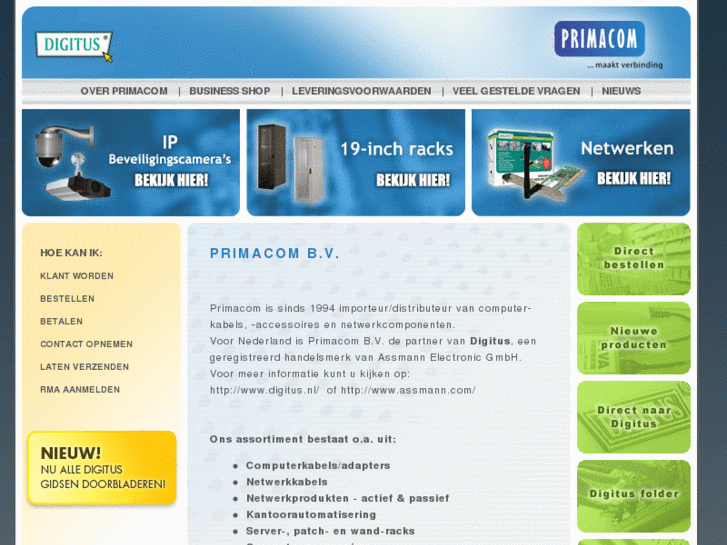 www.primacom.nl