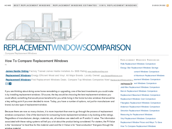 www.replacementwindowscomparison.com