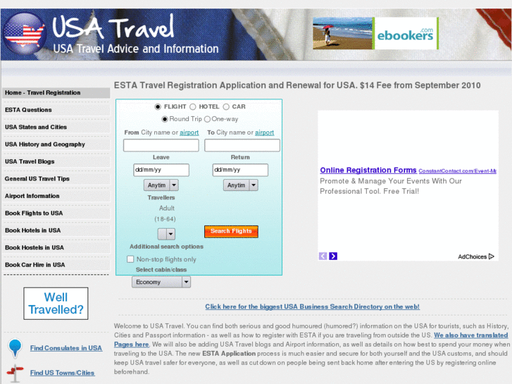 www.usatravelregistration.com