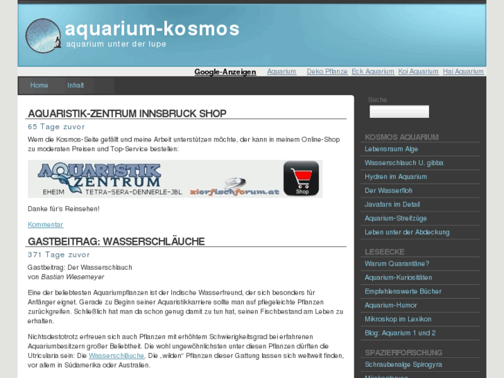 www.aquarium-kosmos.de