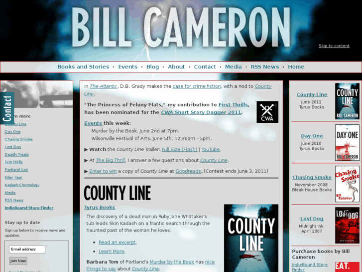 www.billcameronmysteries.com