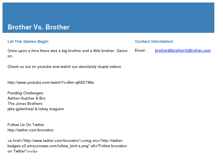 www.brothervsbrother.com