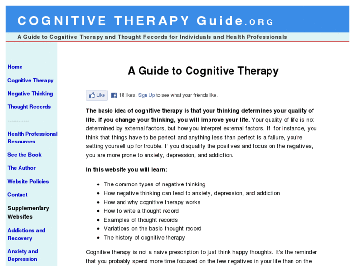 www.cognitivetherapyguide.com