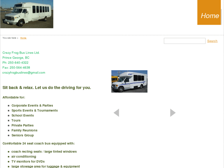 www.crazyfrogbuslines.com