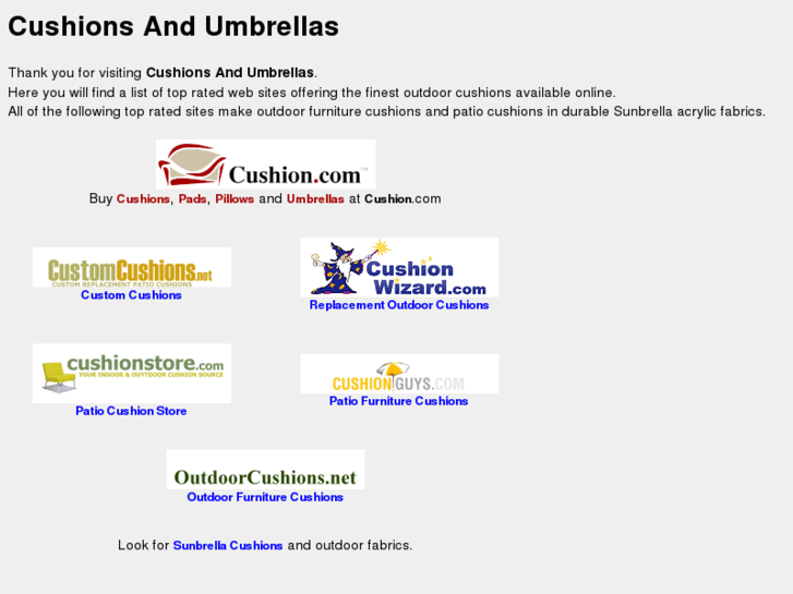 www.cushions-and-umbrellas.com