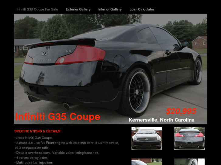 www.g35coupeforsale.com