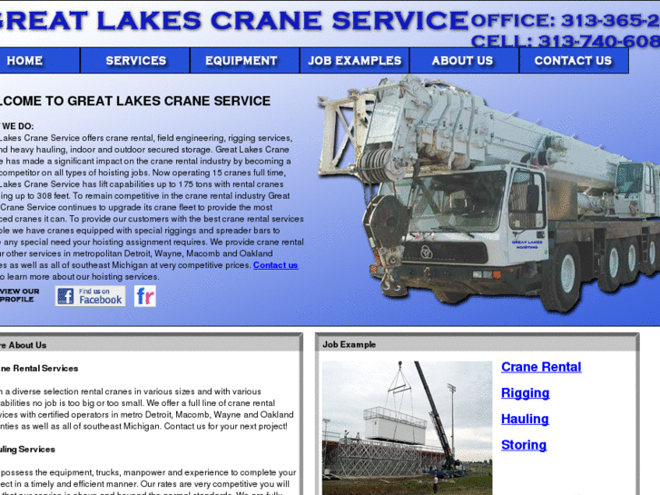 www.greatlakescranerental.biz