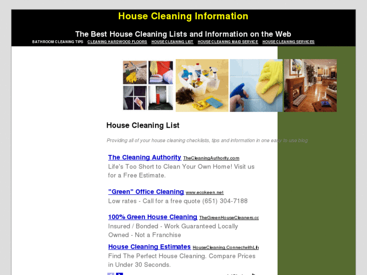 www.housecleaninginformation.com