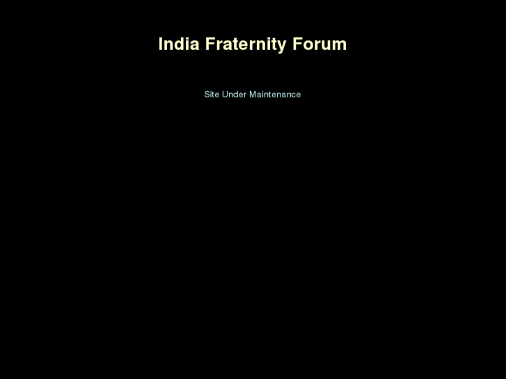 www.indiafraternity.org