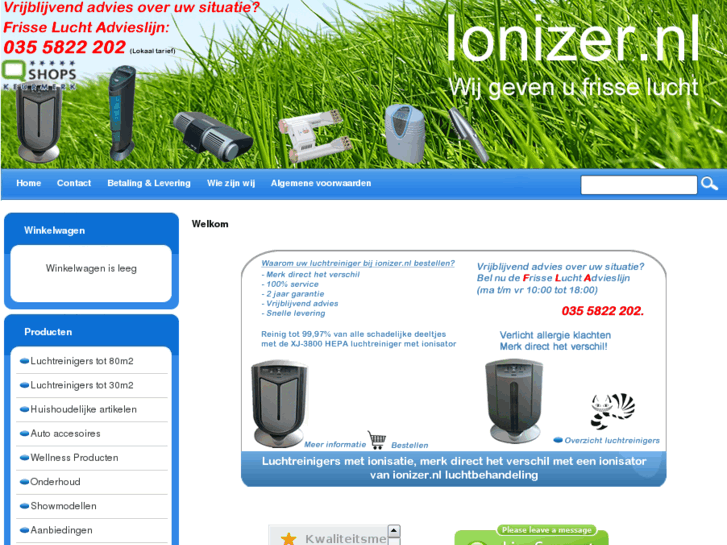 www.ionizer.nl