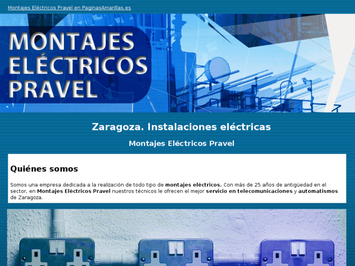 www.montajeselectricospravel.es