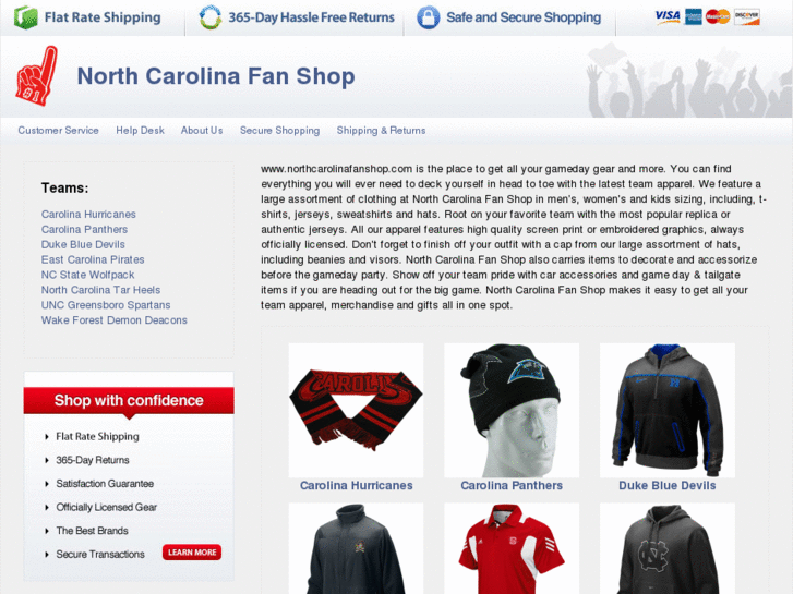 www.northcarolinafanshop.com