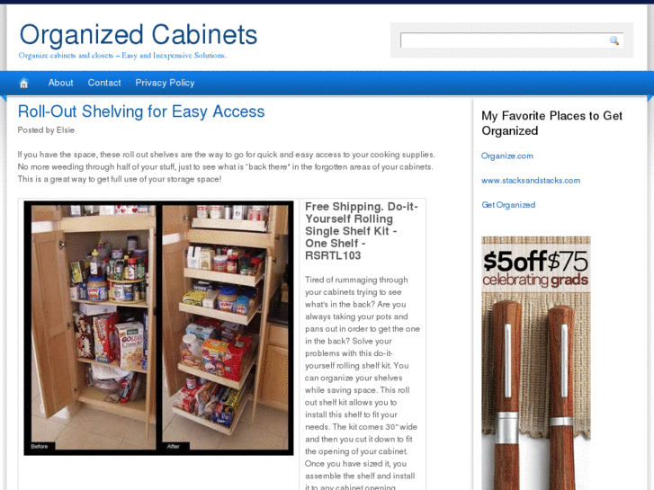 www.organizedcabinets.com