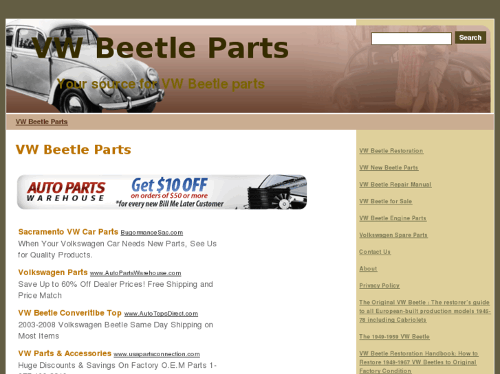 www.vwbeetleparts.org