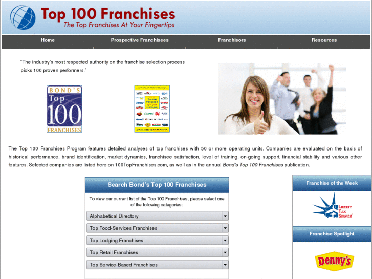 www.100topfranchises.com