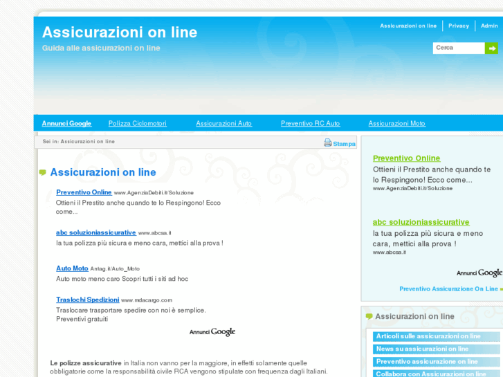 www.assicurazionionlineitalia.it