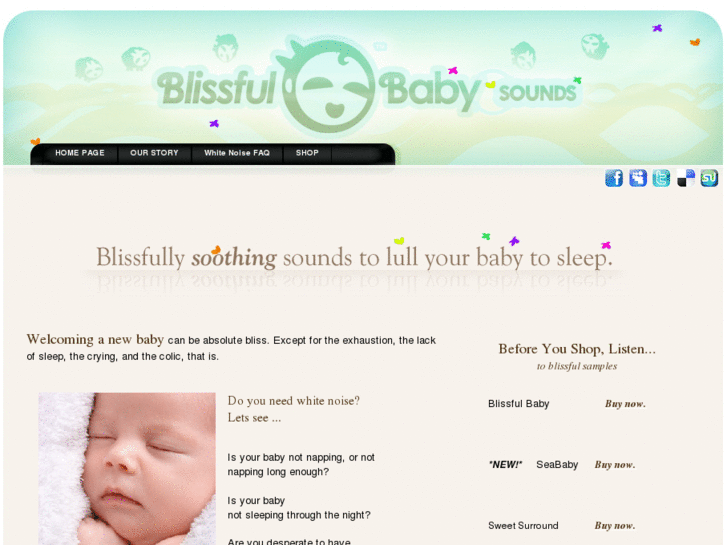 www.blissfulbabysounds.com