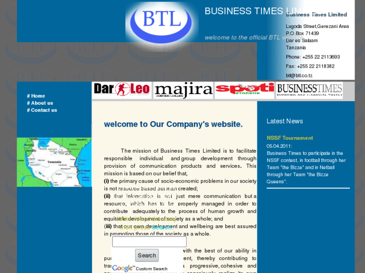 www.btl.co.tz