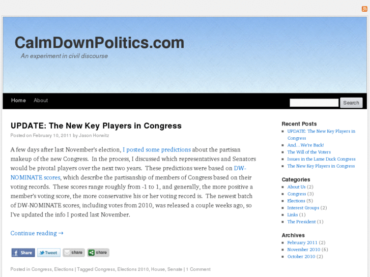 www.calmdownpolitics.com