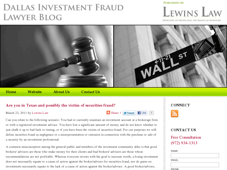 www.dallasinvestmentfraudlawyerblog.com