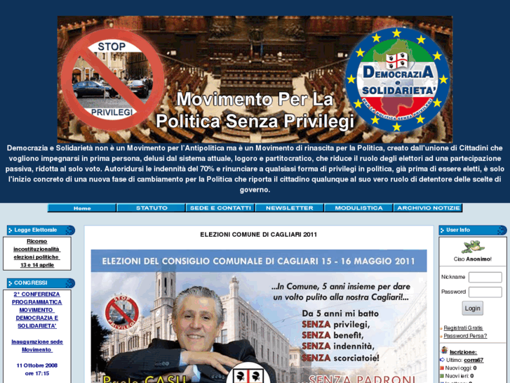 www.democraziaesolidarieta.it