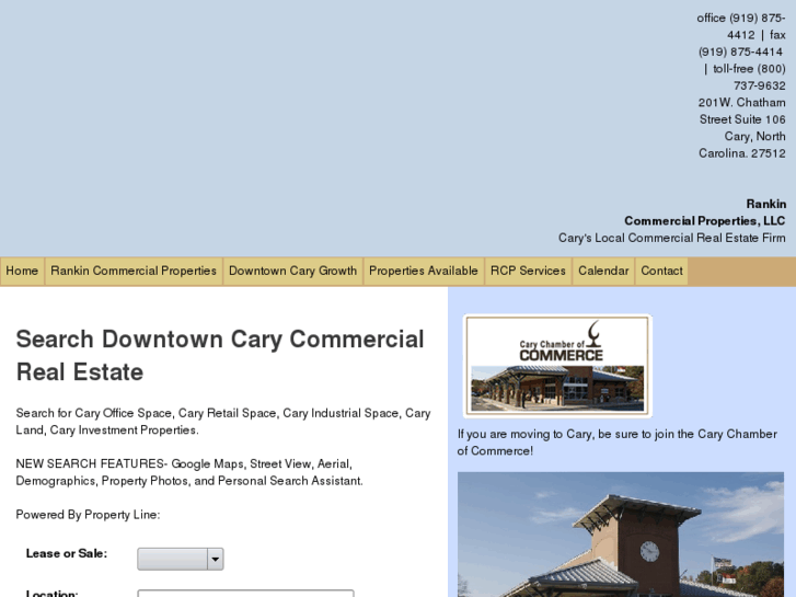 www.downtowncaryproperties.com