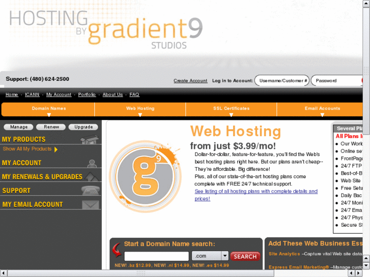 www.gradient9hosting.com