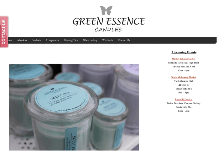 www.greenessencecandles.com