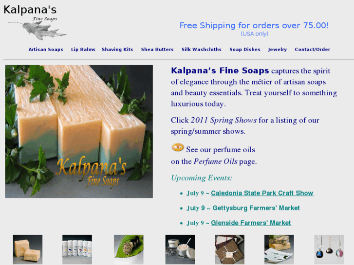 www.kalpanasfinesoaps.com