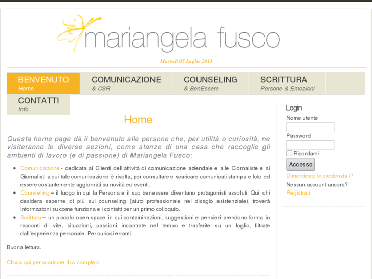 www.mariangelafusco.com