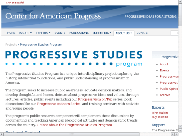 www.progressivestudies.net