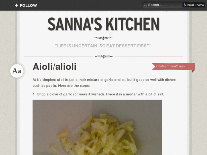 www.sannaskitchen.com